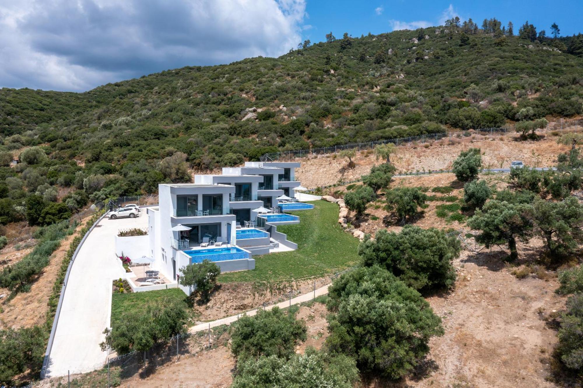 Elysium Villas Bellevue Sarti Eksteriør bilde